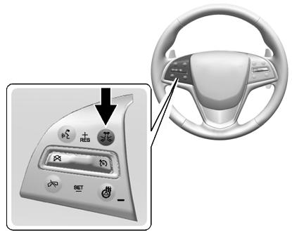 CADILLAC ATS 2013 - Selectionner le minutage de l'alerte - 1