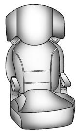 CADILLAC ATS 2013 - Siège pour enfant orienté vers l'avant - 2