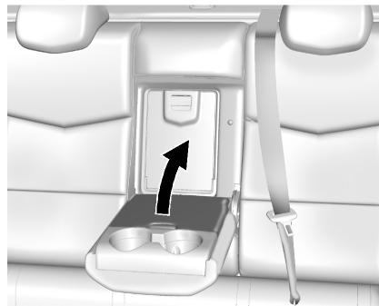CADILLAC ATS 2013 - Rangement d'accoudoir - 2