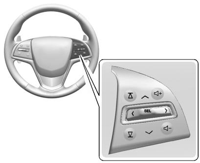 CADILLAC ATS 2013 - Commandes au volant - 2
