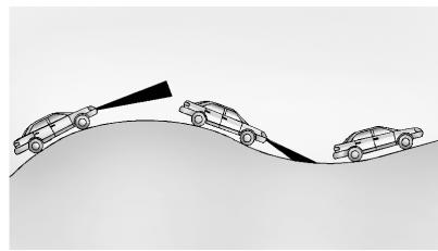 CADILLAC ATS 2013 - Ne pas utiliser l'ACC en côte et en tractant une remorque. - 1