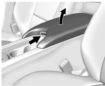 CADILLAC ATS 2013 - Rangement d'accoudoir - 1