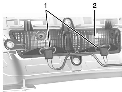 CADILLAC ATS 2013 - Feux de recul - 1