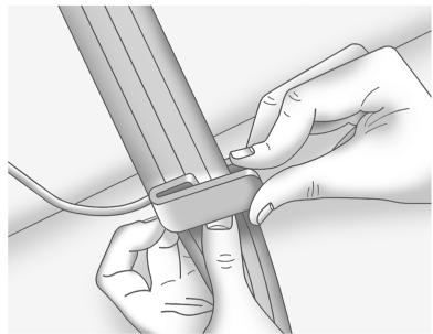 CADILLAC ATS 2013 - Guides de comport de ceinture de sécurité arrête - 2