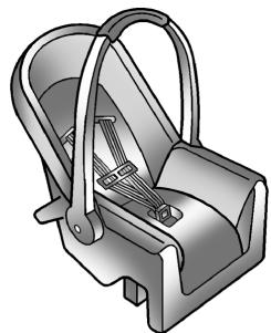 CADILLAC ATS 2013 - Appareils de retenue pour enfant - 1