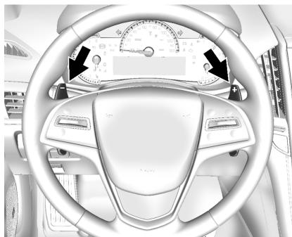 CADILLAC ATS 2013 - Mode manuel - 2