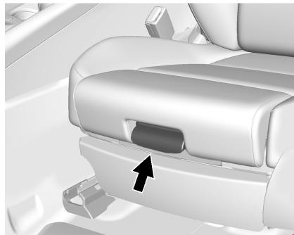 CADILLAC ATS 2013 - Réglage du soutien de cuisses - 1