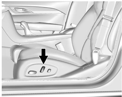 CADILLAC ATS 2013 - Sièges à dossier inclinable - 1