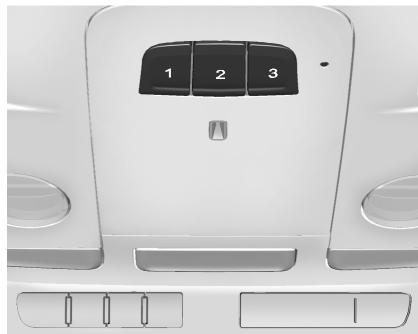 CADILLAC ATS 2013 - Programmation du système de télécommande universelle - 1