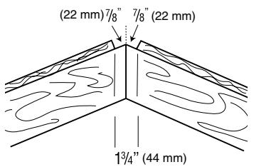GAF TRUSLATE RIDGE VENT ATTIC EXHAUST VENTILATION - Instruction For Slots - 1