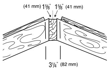 GAF TRUSLATE RIDGE VENT ATTIC EXHAUST VENTILATION - Instruction For Slots - 2