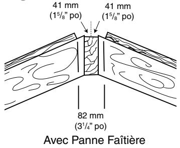 GAF TRUSLATE RIDGE VENT ATTIC EXHAUST VENTILATION - Instructions pour les Fentes - 2