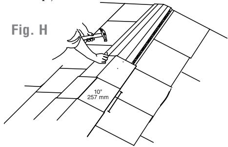 GAF TRUSLATE RIDGE VENT ATTIC EXHAUST VENTILATION - Trim Slate Installation - 1