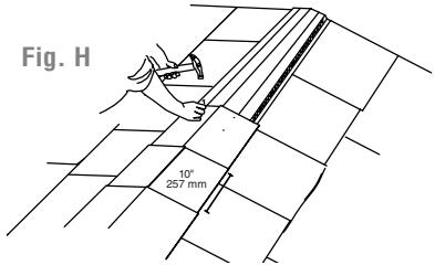GAF TRUSLATE RIDGE VENT ATTIC EXHAUST VENTILATION - Installation d'Ardoise de Finition - 1