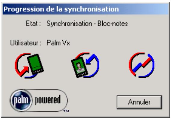 KAPERSKY ANTI-VIRUS - Étape 10. Copie des données dans l'ordinateur Palm - 2