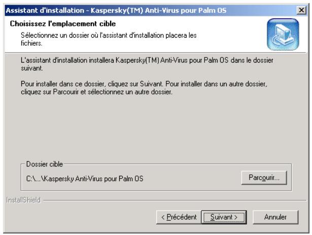 KAPERSKY ANTI-VIRUS - Étape 4. Sélection du dossier d'installation de l'application - 2