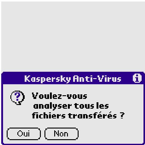 KAPERSKY ANTI-VIRUS - transférées ou synchronisées - 1