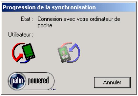 KAPERSKY ANTI-VIRUS - Étape 10. Copie des données dans l'ordinateur Palm - 1