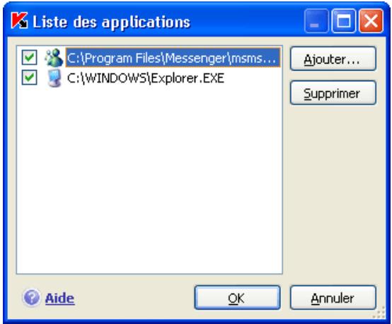 KAPERSKY INTERNET SECURITY 7.0 - Configuration des paramètres complémentaires - 3