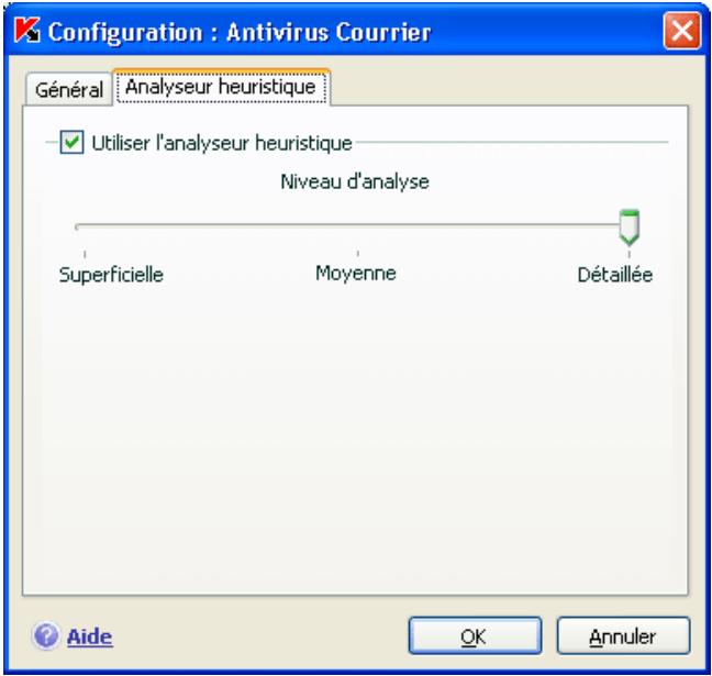 KAPERSKY INTERNET SECURITY 7.0 - Utilisation des méthodes d'analyse heuristique - 1
