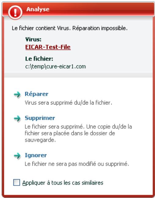 KAPERSKY INTERNET SECURITY 7.0 - Vérification des tâches de recherche de virus - 1