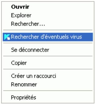 KAPERSKY INTERNET SECURITY 7.0 - Composition de la liste des objets à analyser - 2