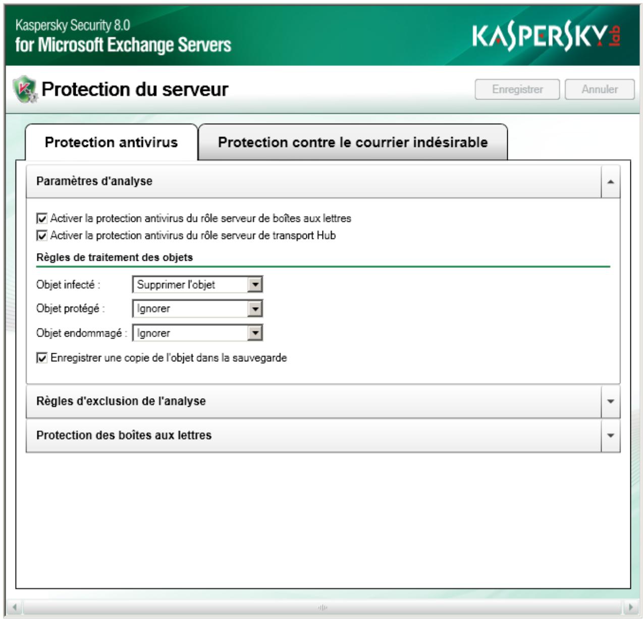 KASPERSKY LAB SECURITY 8.0 - LANCEMENT ET ARRET DE L'APPLICATION - 1