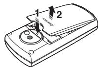 PANTECH U4000 - Installation de la batterie - 2