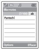 PANTECH U4000 - Mode ABC - 1