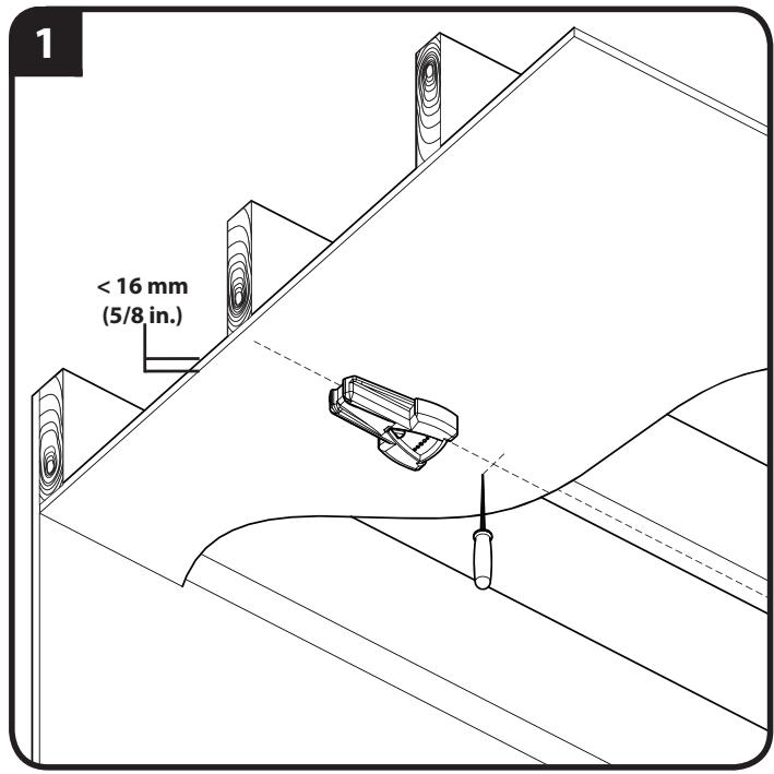 SANUS SYSTEMS VP1 - Wood Joist Ceiling Mounting - 3