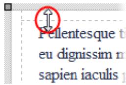 SERIF WEBPLUS X4 - Pour modifier directement les propriétés de la zone de texte : - 3