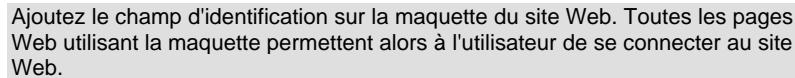 SERIF WEBPLUS X4 - Ajouter un champ d'identification - 2