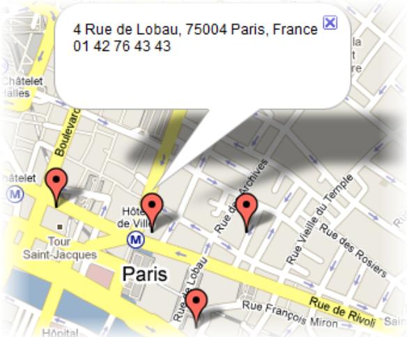 SERIF WEBPLUS X4 - Ajouter une carte Google - 1