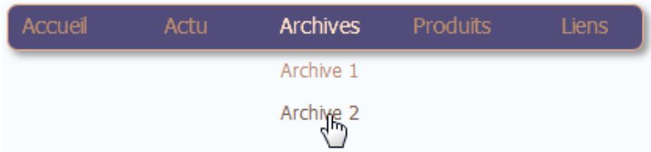 SERIF WEBPLUS X4 - Ajouter des barres de navigation - 1