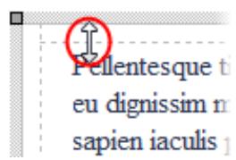 SERIF WEBPLUS X4 - Pour modifier directement les propriétés de la zone de texte : - 3