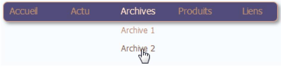 SERIF WEBPLUS X4 - Ajouter des barres de navigation - 1