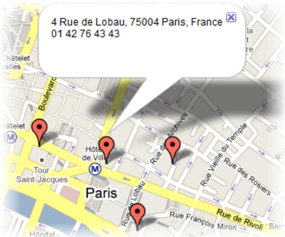 SERIF WEBPLUS X4 - Ajouter une carte Google - 1