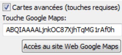SERIF WEBPLUS X4 - Pour activer le mode Carte avancée : - 1