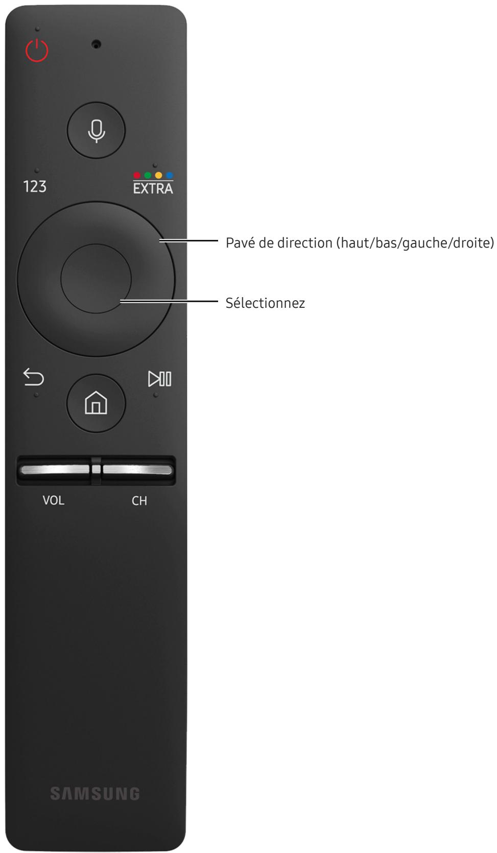 SAMSUNG UE75KS8000TXZF - À propos du samsung smart remote (version interaction vocale) - 1