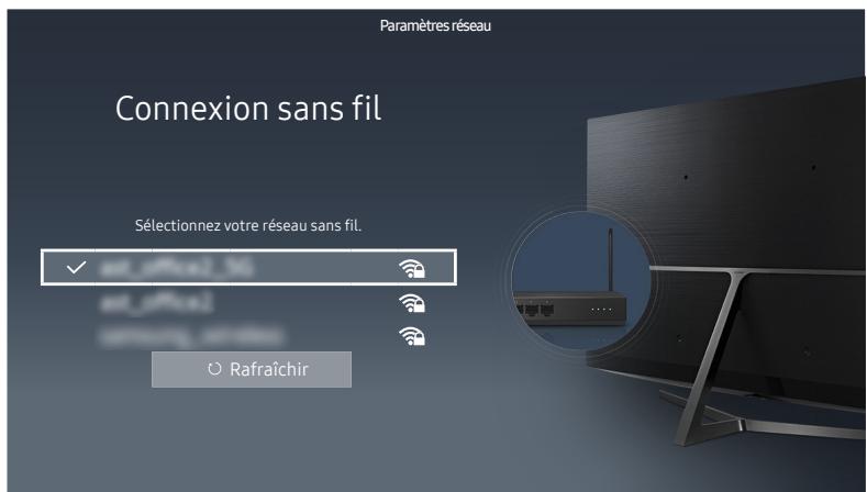 SAMSUNG UE75KS8000TXZF - Connexion au réseau internet - 3