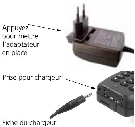 HUGHES 7101 - Connecter le chargeur et charger la batterie - 1
