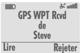 HUGHES 7101 - Recevoir un point de cheminement GPS - 1