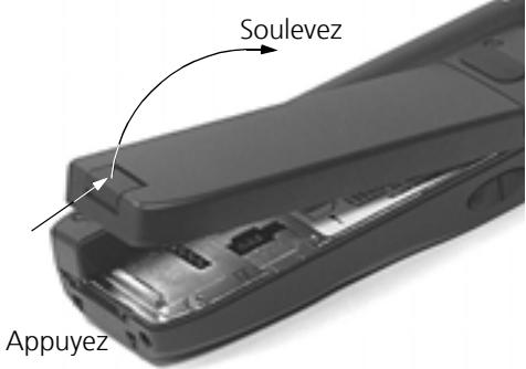 HUGHES 7101 - Insérer la carte SIM - 1