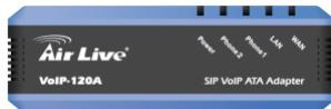 AIRLIVE VOIP-120A - Signalizácia LED - 3