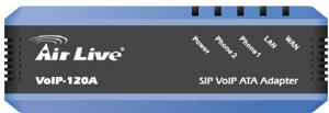 AIRLIVE VOIP-120A - Zakladni nastaveni: - 3