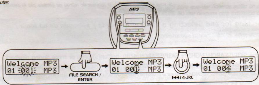 GPX PORTABLE CD MP3 PLAYER - Notes / notas / remarques: - 7