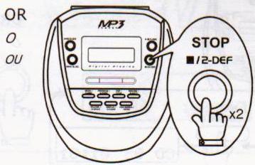 GPX PORTABLE CD MP3 PLAYER - Notes / notas / remarques : - 14
