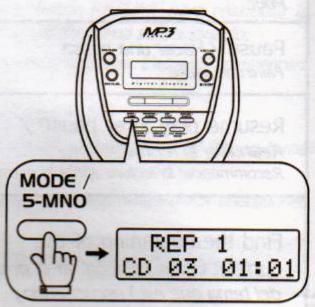 GPX PORTABLE CD MP3 PLAYER - Notes / notas / remarques : - 8