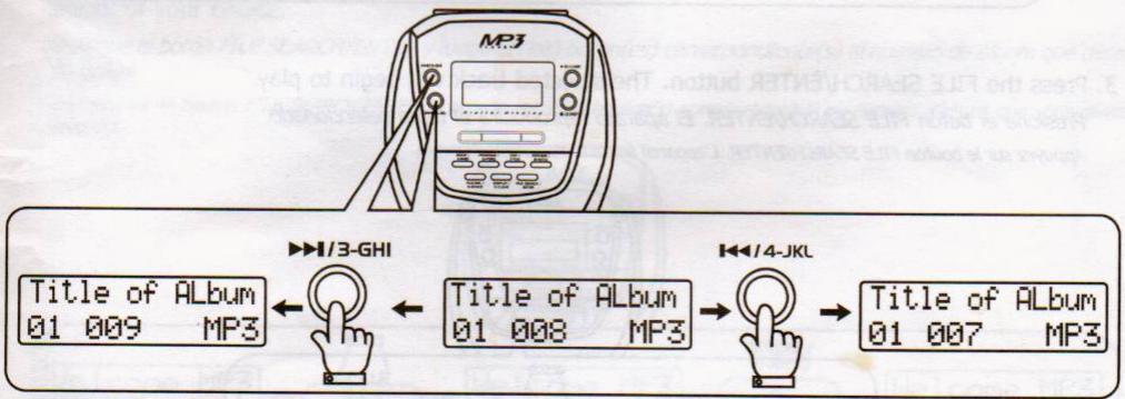GPX PORTABLE CD MP3 PLAYER - Notes / notas / remarques: - 5