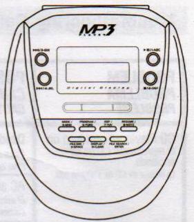 GPX PORTABLE CD MP3 PLAYER - Notes / notas / remarques : - 2